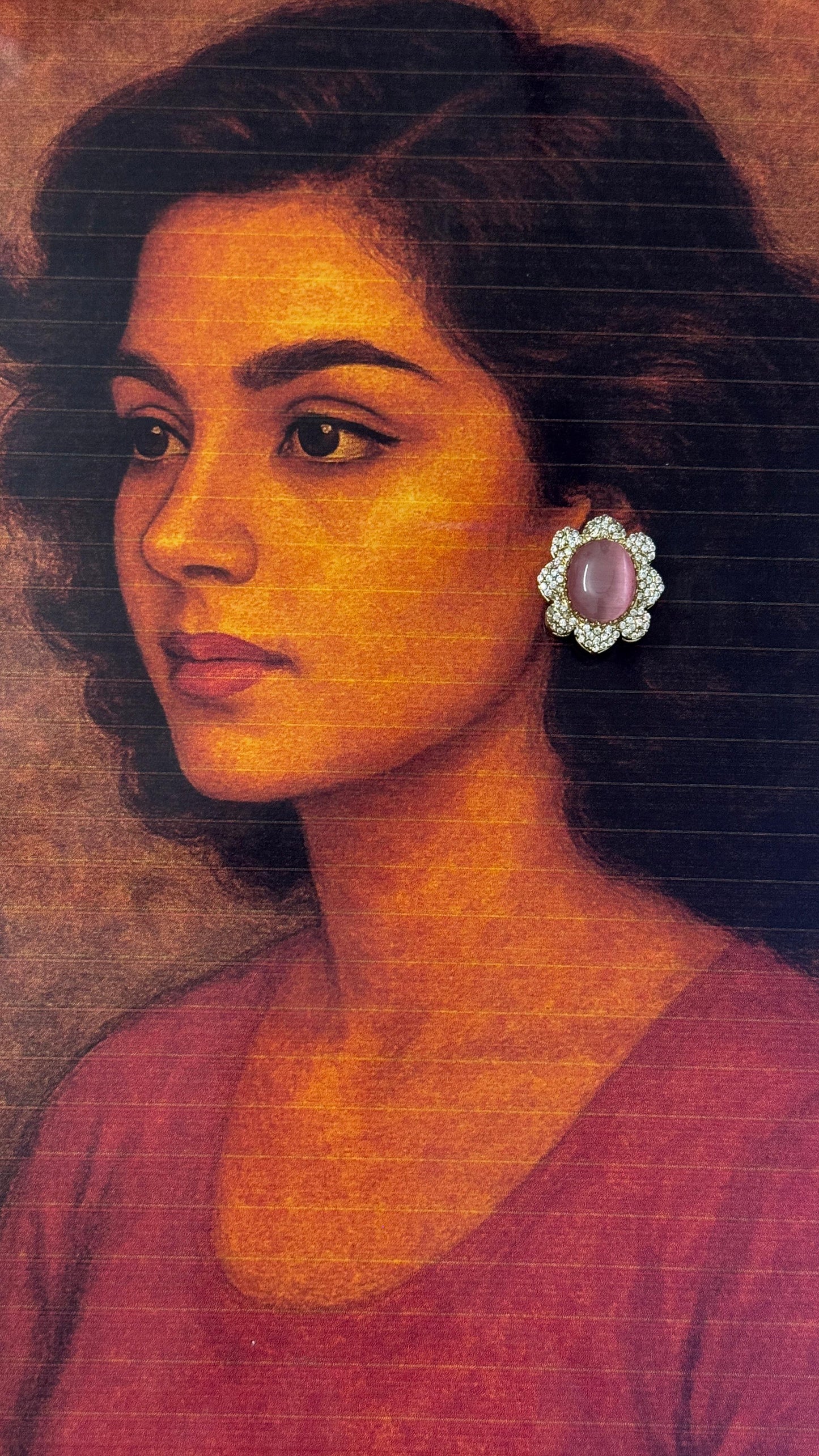 Royal Touch Kundan Stud Earrings | Traditional Ethnic Jewellery