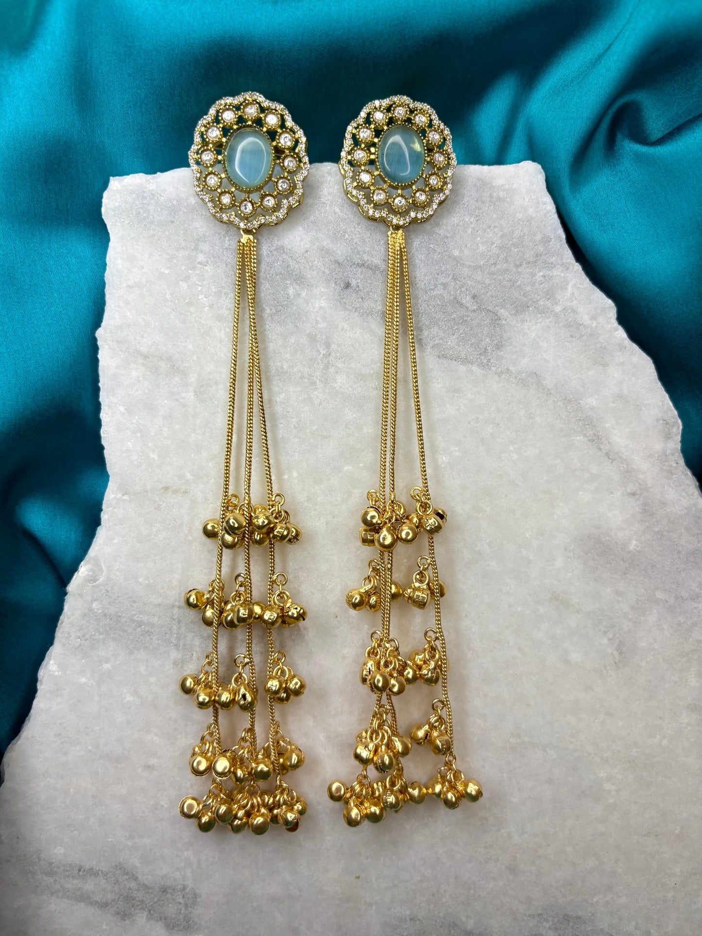 Kashmiri Danglers Earrings | Handcrafted Ethnic Statement Jewellery