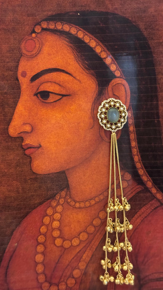 Kashmiri Danglers Earrings | Handcrafted Ethnic Statement Jewellery