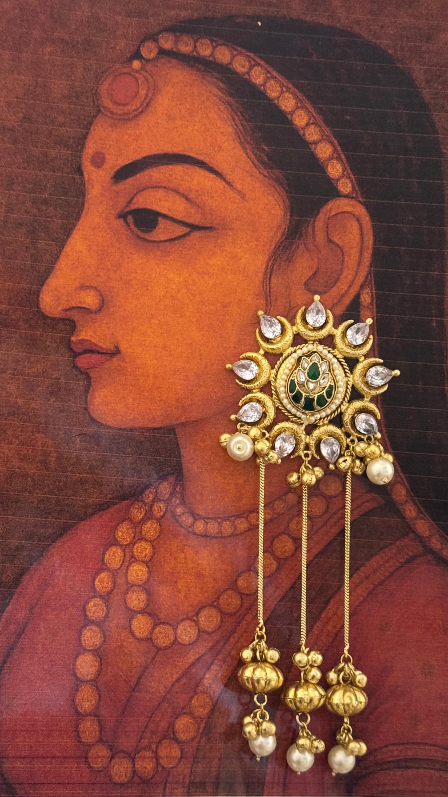 Gul-e-Kashmir Earrings | Handcrafted Ethnic Earrings
