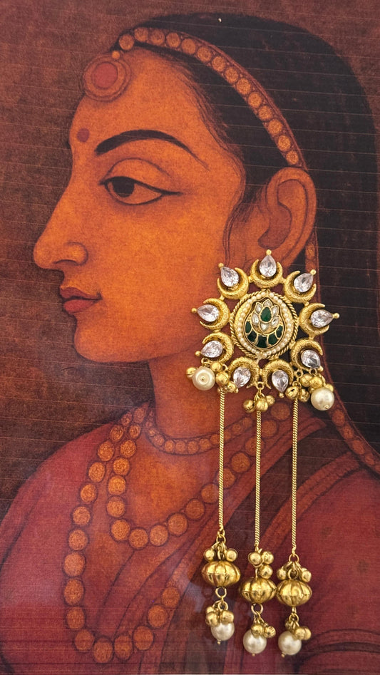 Gul-e-Kashmir Earrings | Handcrafted Ethnic Earrings